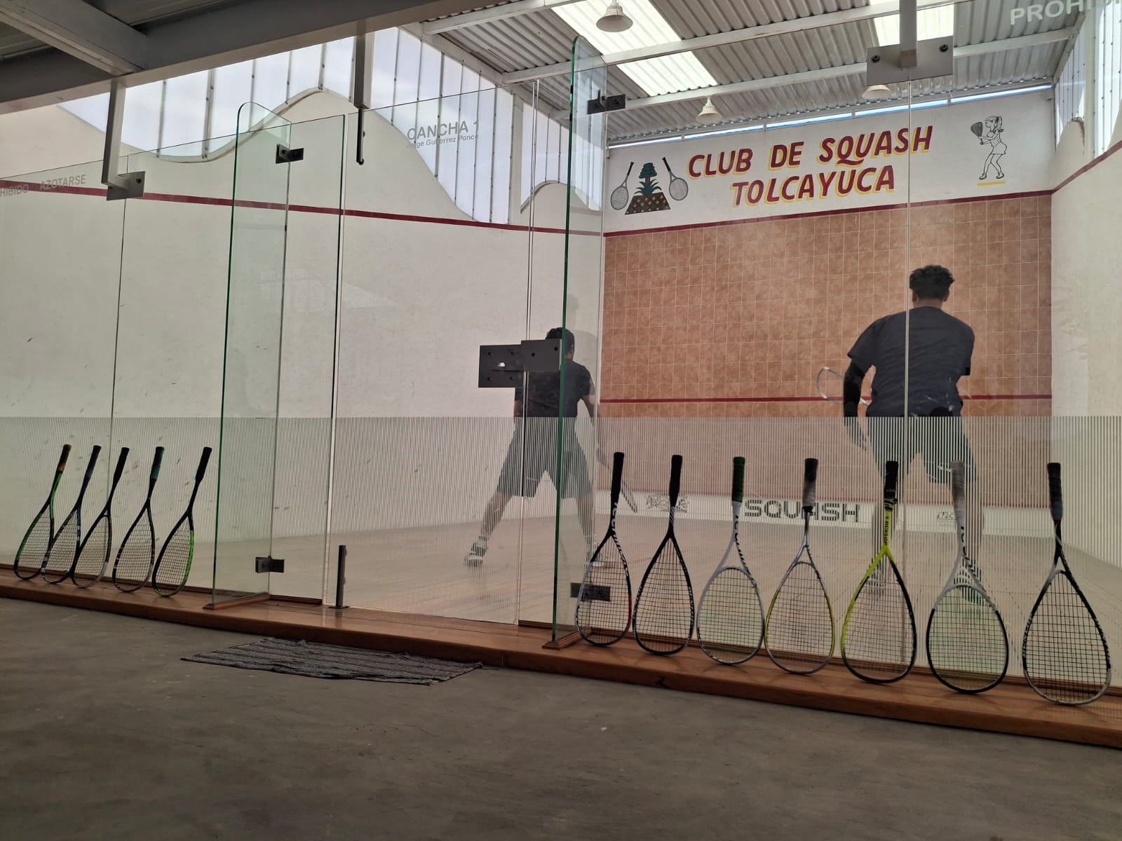 Canchas de squash en Tolcayuca Hidalgo